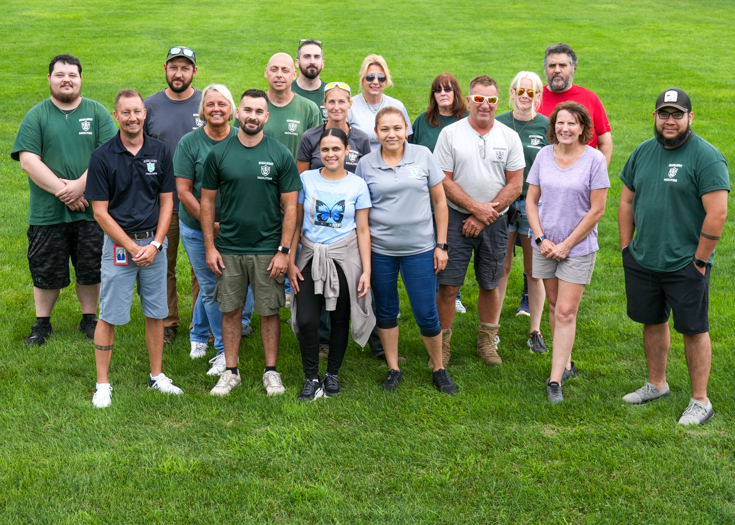 Group photo of Facilities team