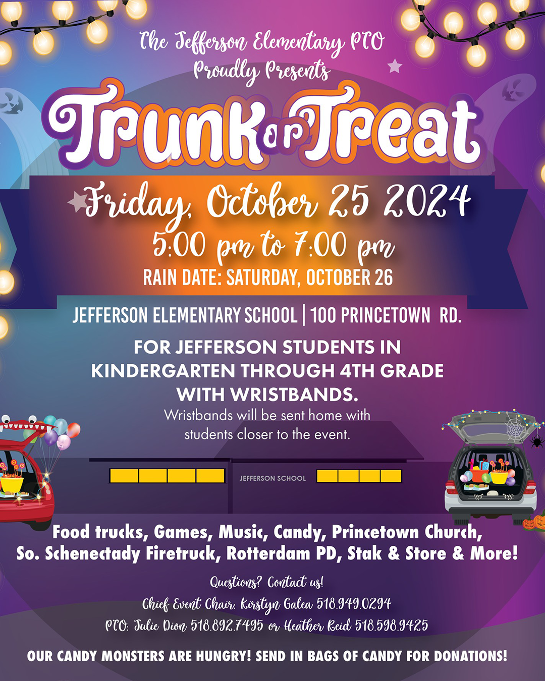 Trunk or Treat flyer