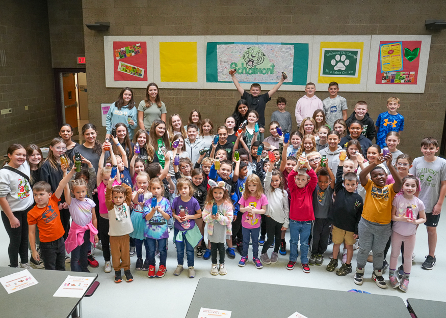 Group photo of students