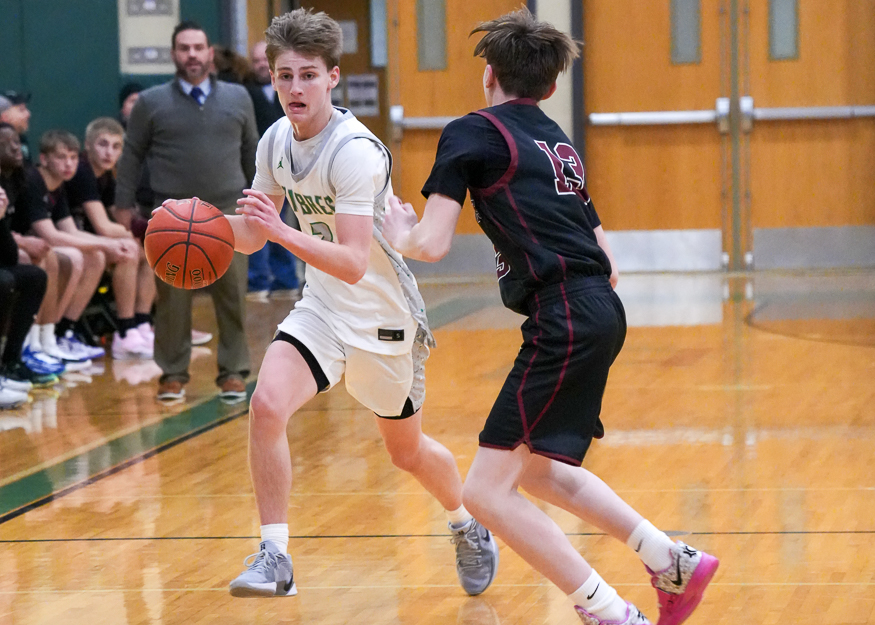 Boys basketball game