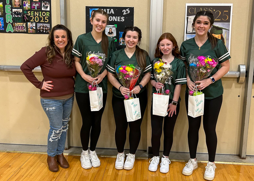 Group photo of Dance Team seniors