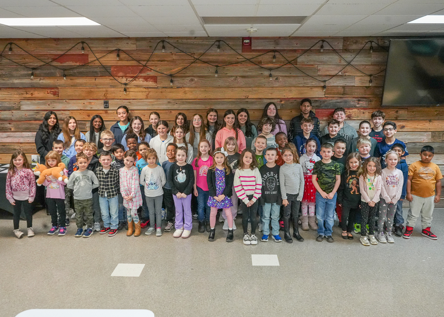 Group photo of students